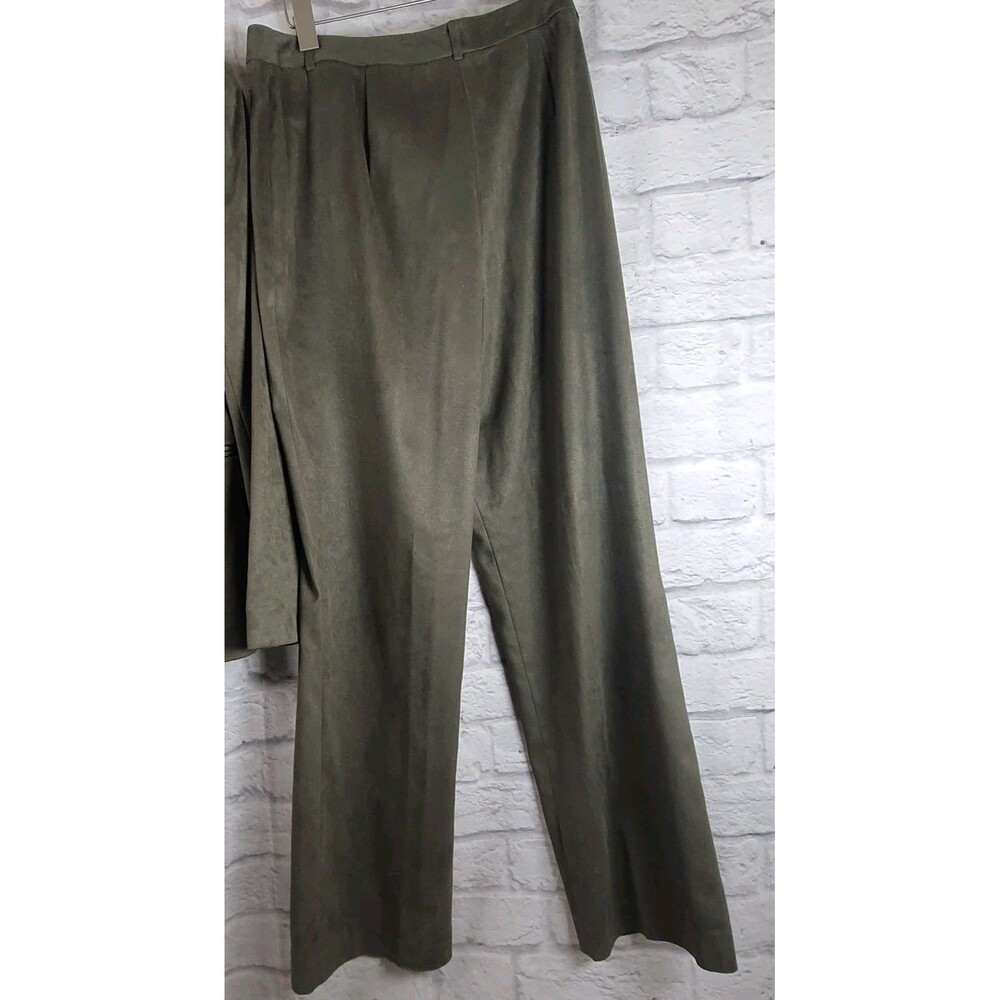 VTG Casual Corner Suit Pants Women's Size 10 Olive Green NWT